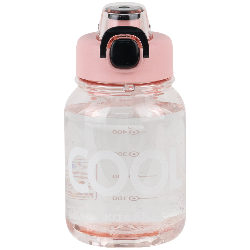 Water bottle "Kite" /K25-1217-3/ 700 ml, pink-black (1/60)