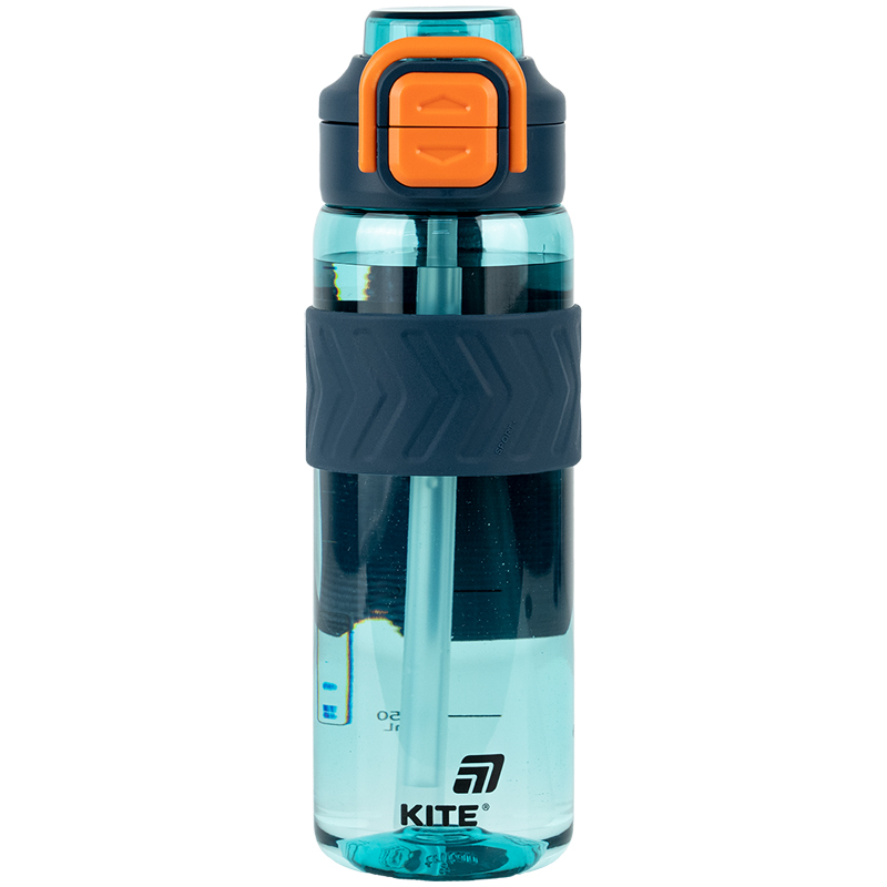 Water bottle "Kite" /K25-1234-3/ 800 ml, blue-orange (1/48)