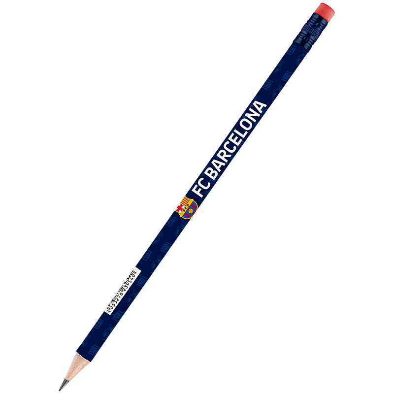 Pencil b/w "Kite" /BC25-056/ with eraser FC Barcelona (36/432)