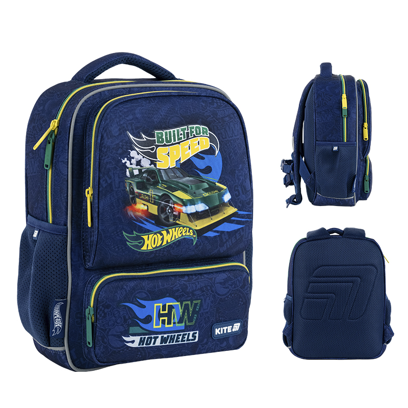 Children's backpack "Kite" /HW25-559XS/ Kids 559 Hot Wheels (1/36)