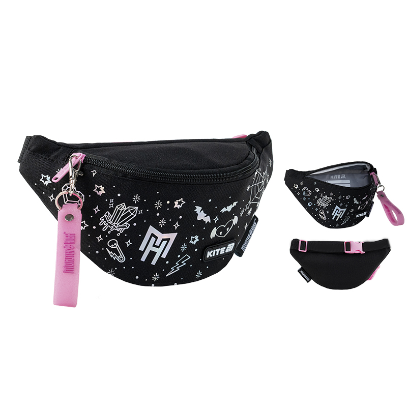 Children's banana bag "Kite" /MH25-2577/ 27x15x6.5 cm, Monster High (1/100)