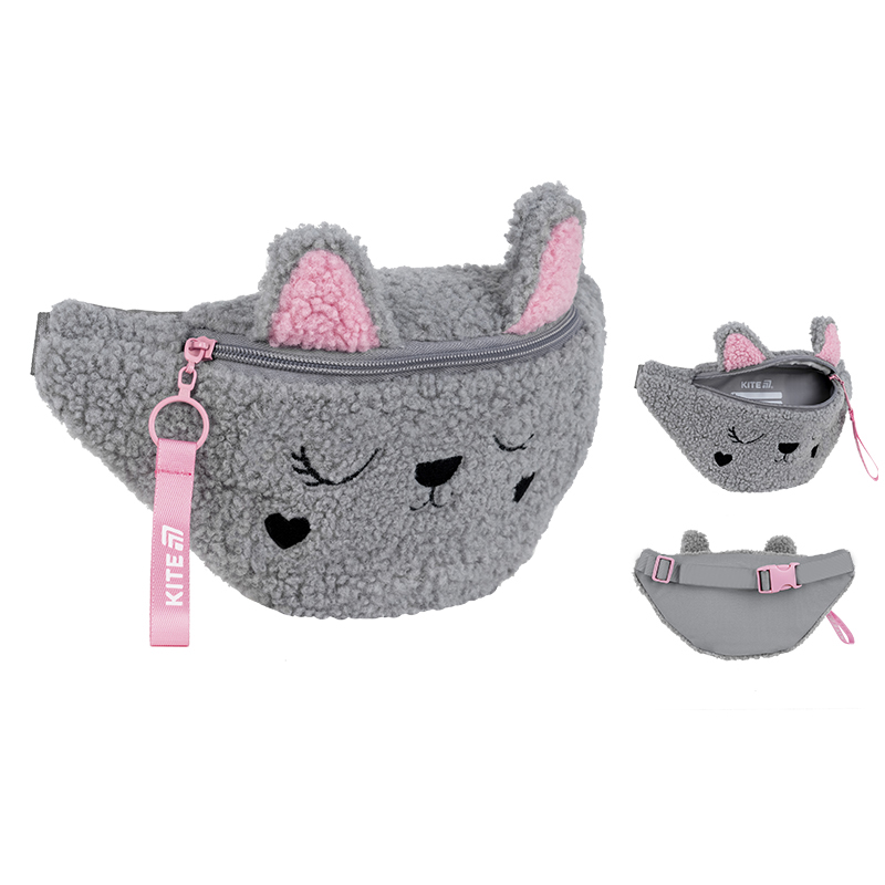 Banana bag for children "Kite" /K25-2577-1/ 27x15x6.5 cm, Sweety Cat (1/100)