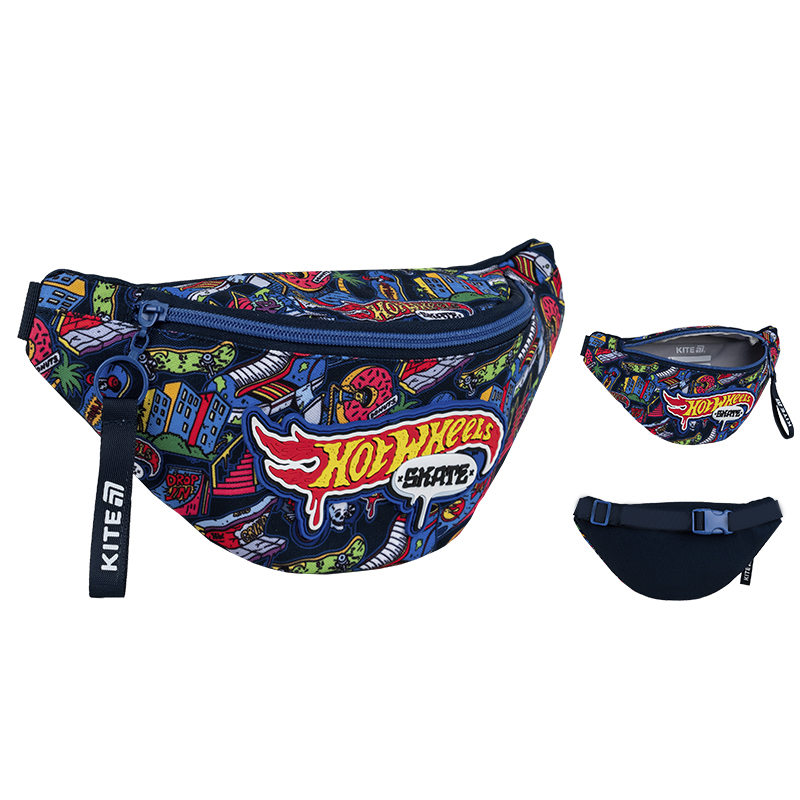 Children's banana bag "Kite" /HW25-2577/ 27x15x6.5 cm, Hot Wheels (1/100)