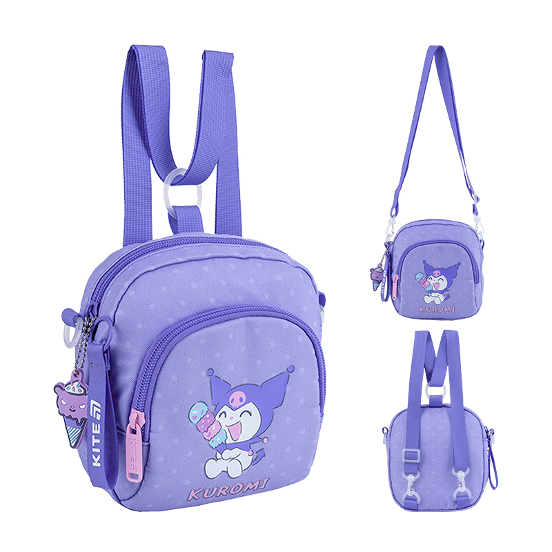 Children's backpack "Kite" /HK25-2620-2/ 16.5x15x5 cm, Kuromi (1/50)