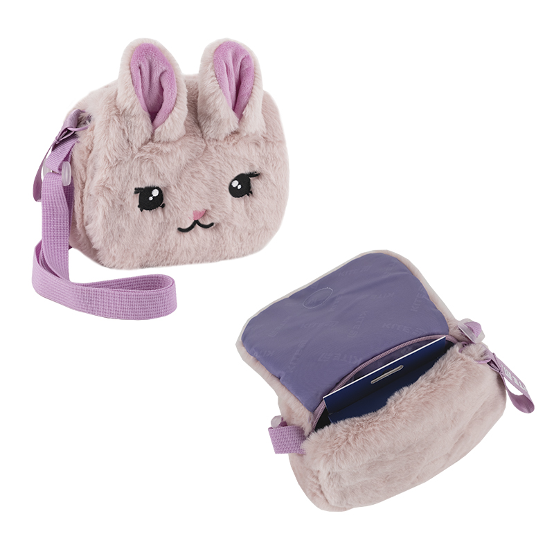 Children's bag "Kite" /K25-2710-2/ 15x13x3.5 cm, 2710 Cute Bunny (1/100)