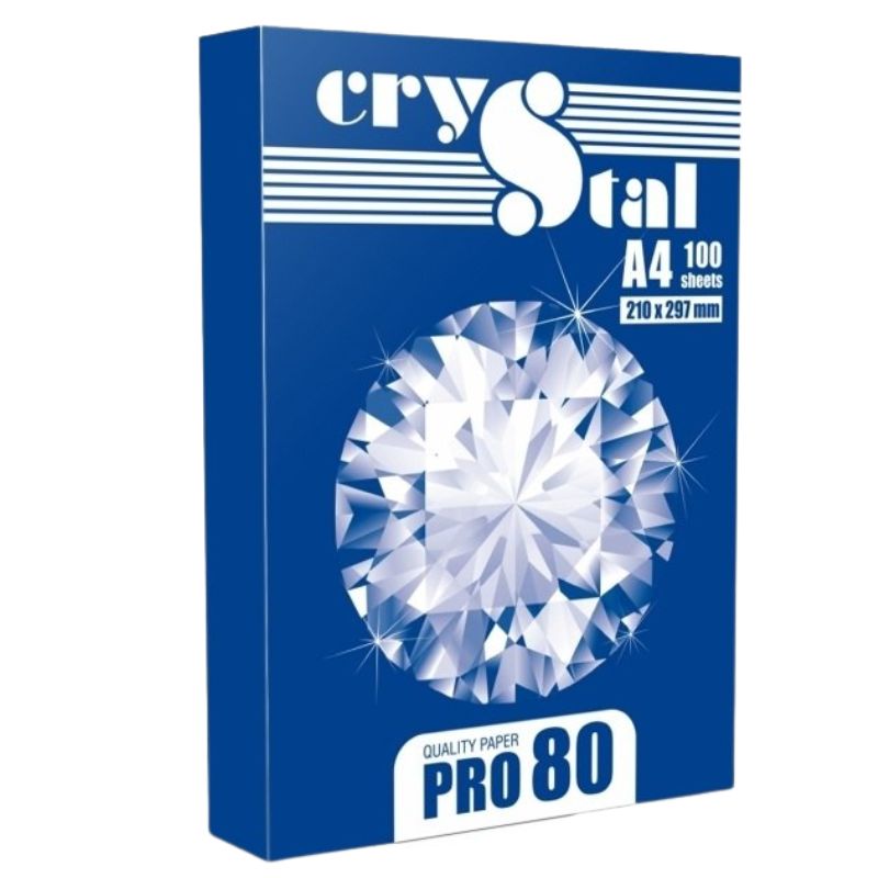 Папір А4 "СRYSTAL PRO 80" /16.4270/ 100арк., 80г/м2 (1/25)