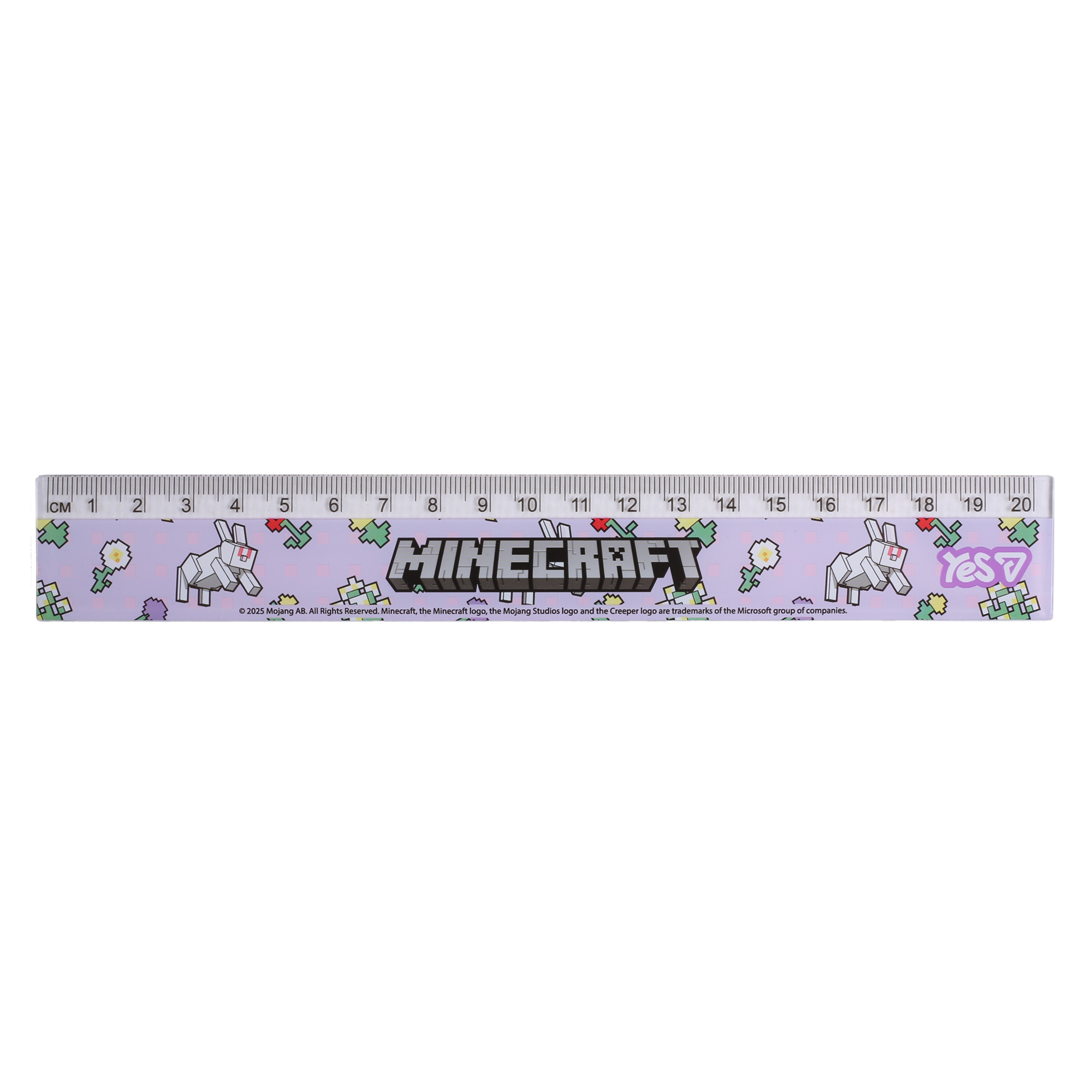 Лінійка 20см "YES" /370693/ "Minecraft.Spring" (1/20/1000)