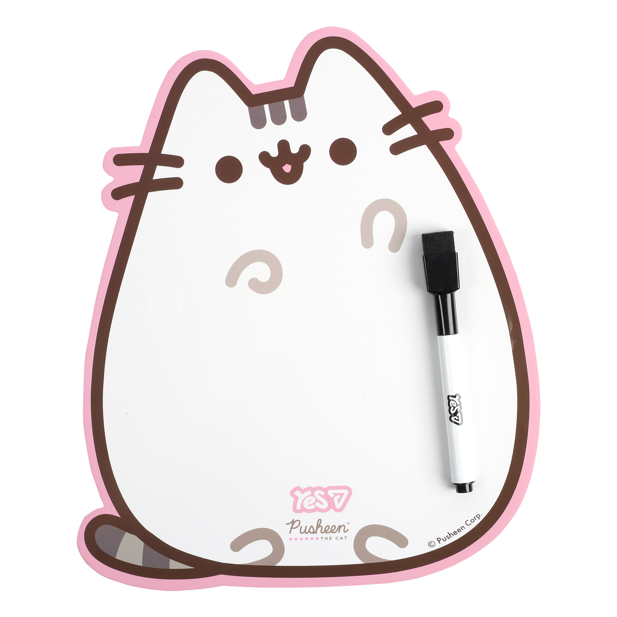 Дошка магнітна "Yes" /708506/ для маркерів 23×26 см "Pusheen" (1/24)