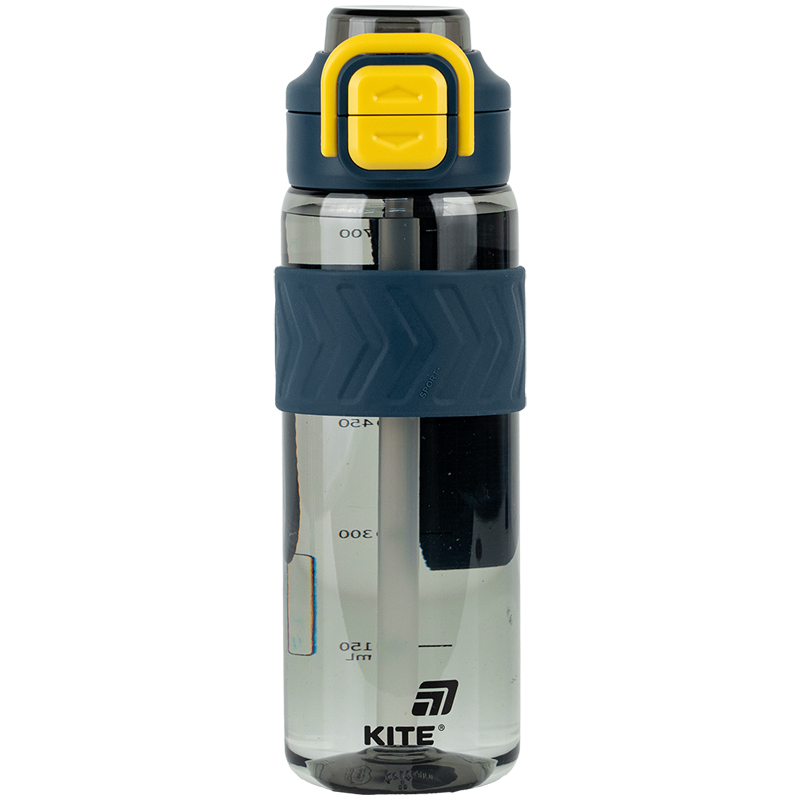 Water bottle "Kite" /K25-1234-1/ 800 ml, gray-yellow (1/48)