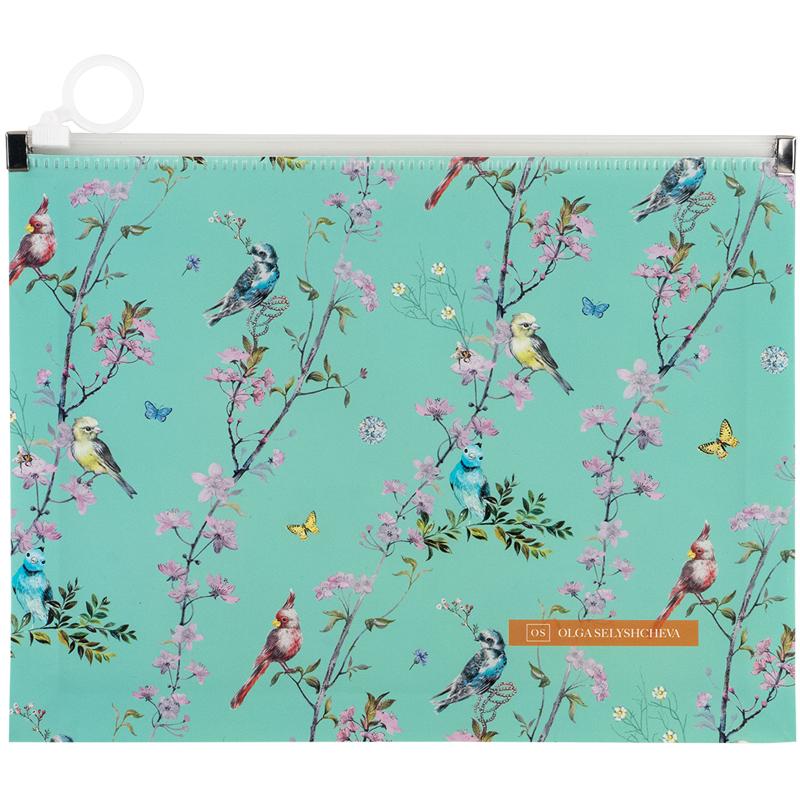 Folder with zip-lock slider, A4+ "Axent" /1498-33-A/ OS Spring (1/12/240)