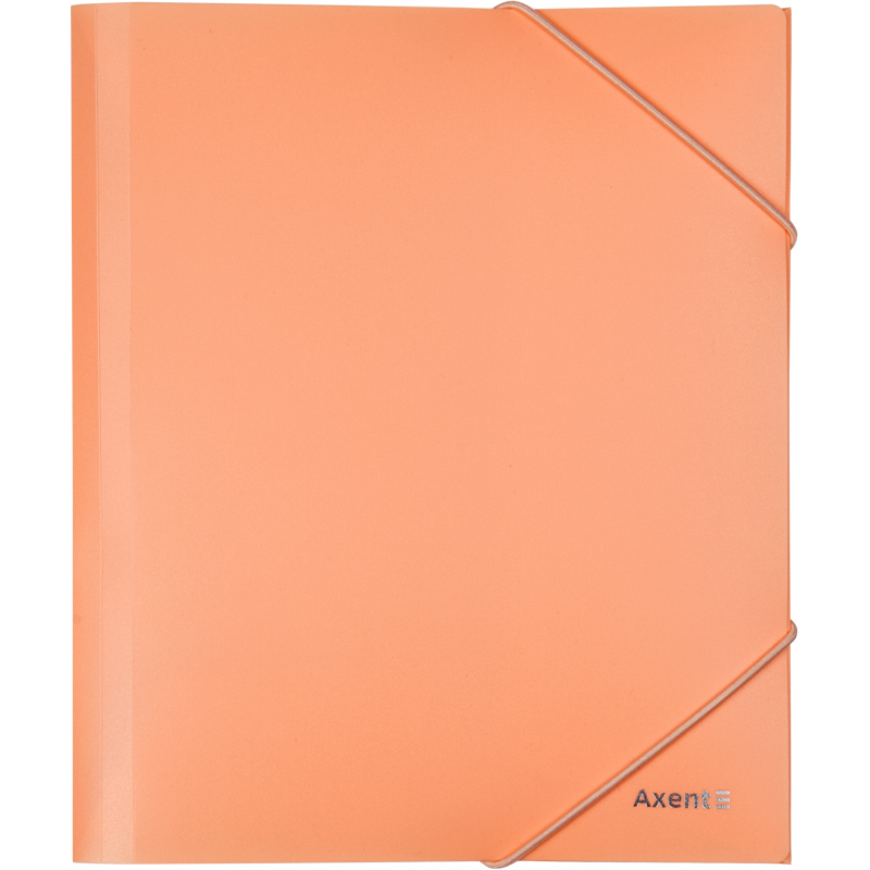 Folder with rubber bands A5 "Axent" /1514-42-A/ Pastelini, peach (1/12/600)