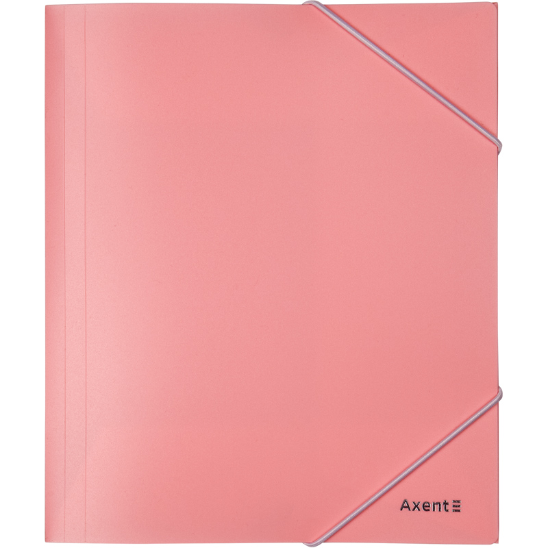 Folder on elastics A5 "Axent" /1514-10-A/ Pastelini, pink (1/12/600)