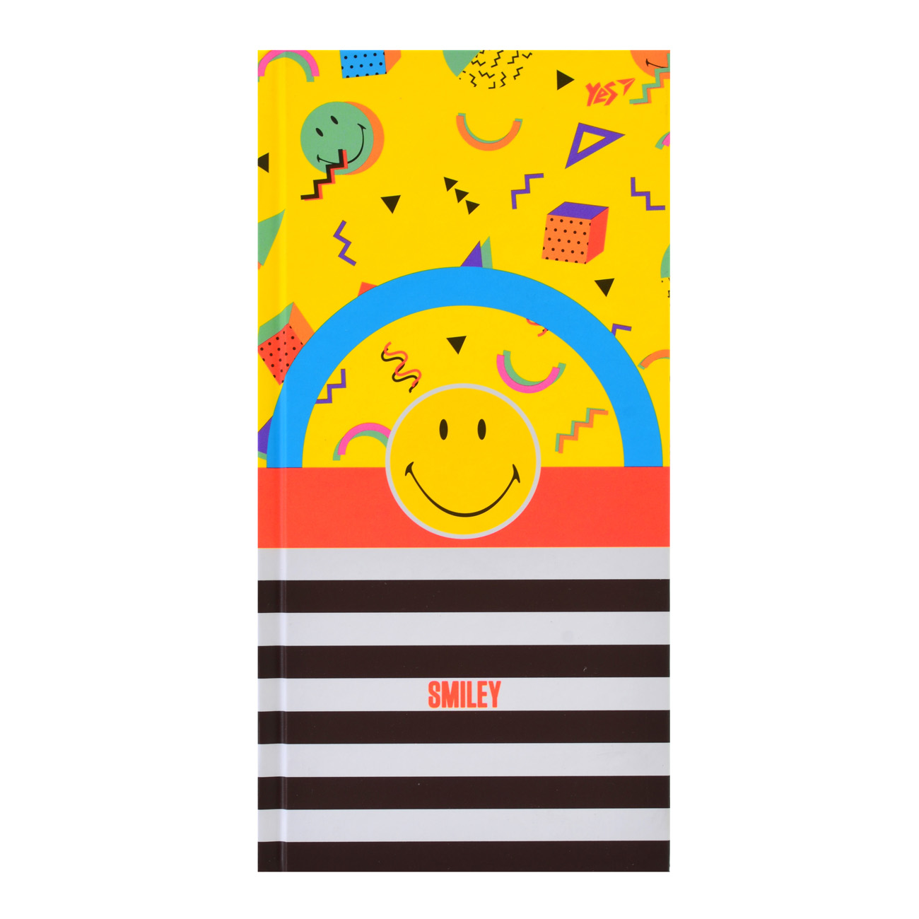 Блокнот 100*200/64 # "YES" /151523/ 7БЦ "Smiley" неон + мат.ламінація + софт-тач (3/30)