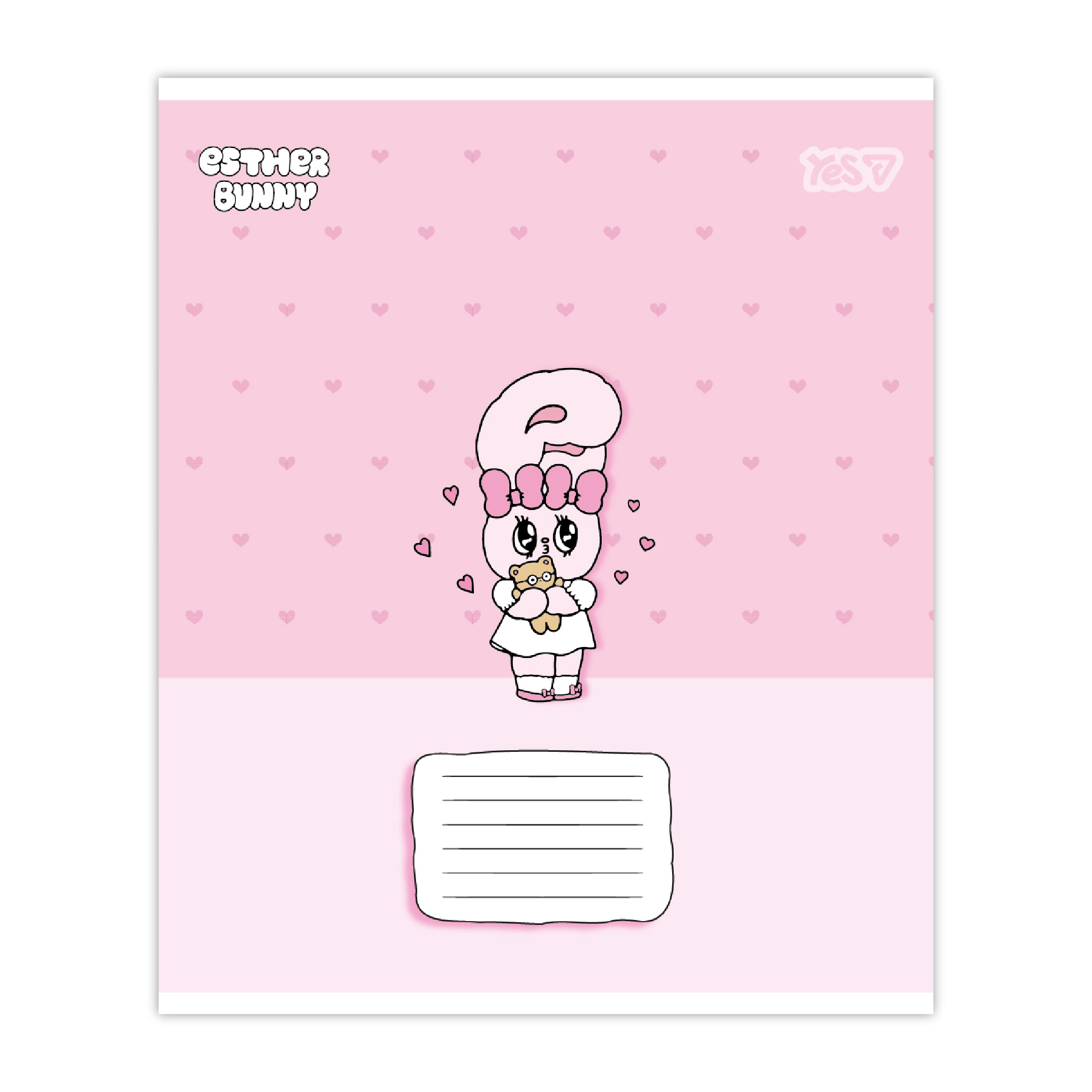 Student's notebook "YES" 18 sheets # /768706/ "Esther Vunny" (25/400)