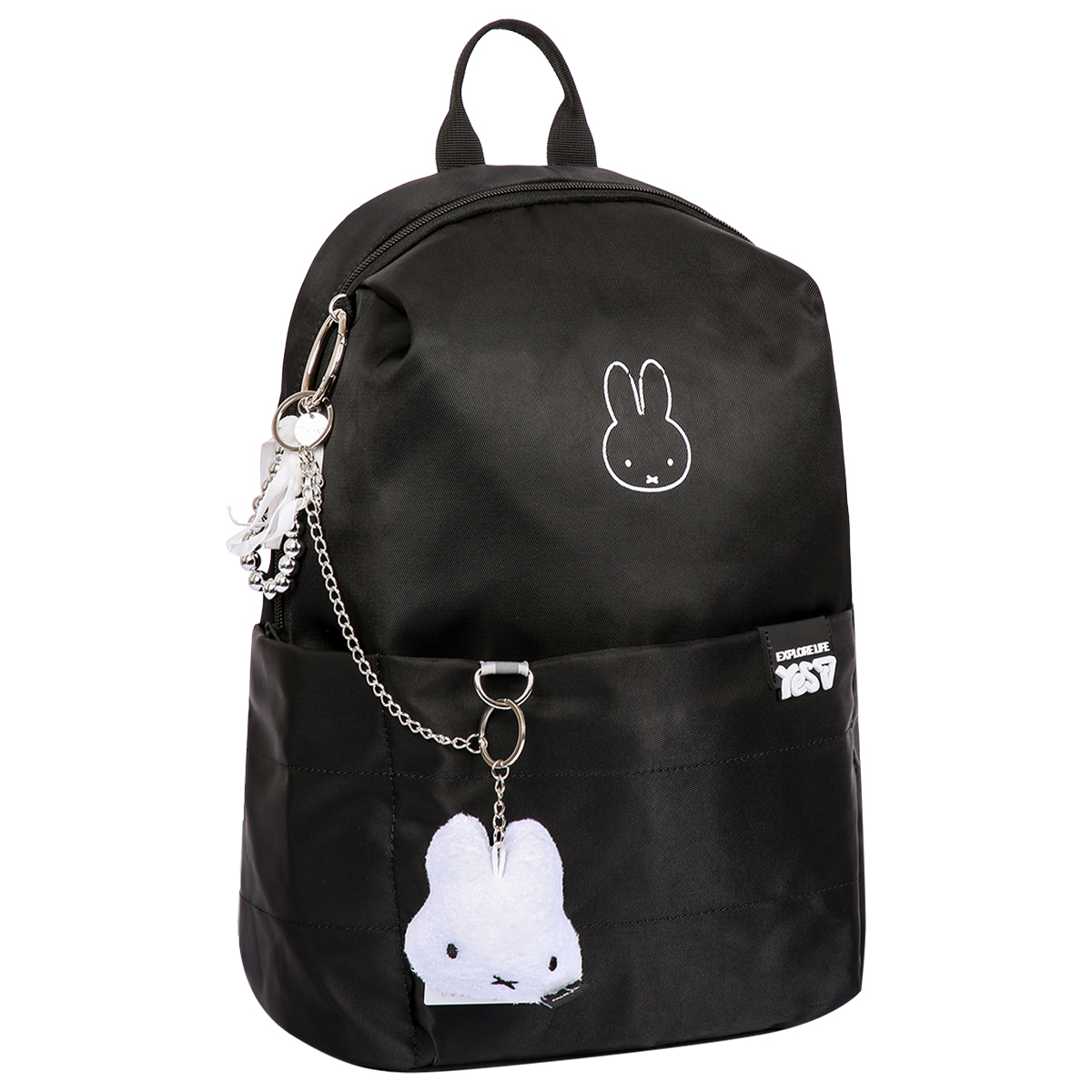 Backpack "YES" /550314/ T-105M Miffy Black&White 40*28*12cm (1/20)