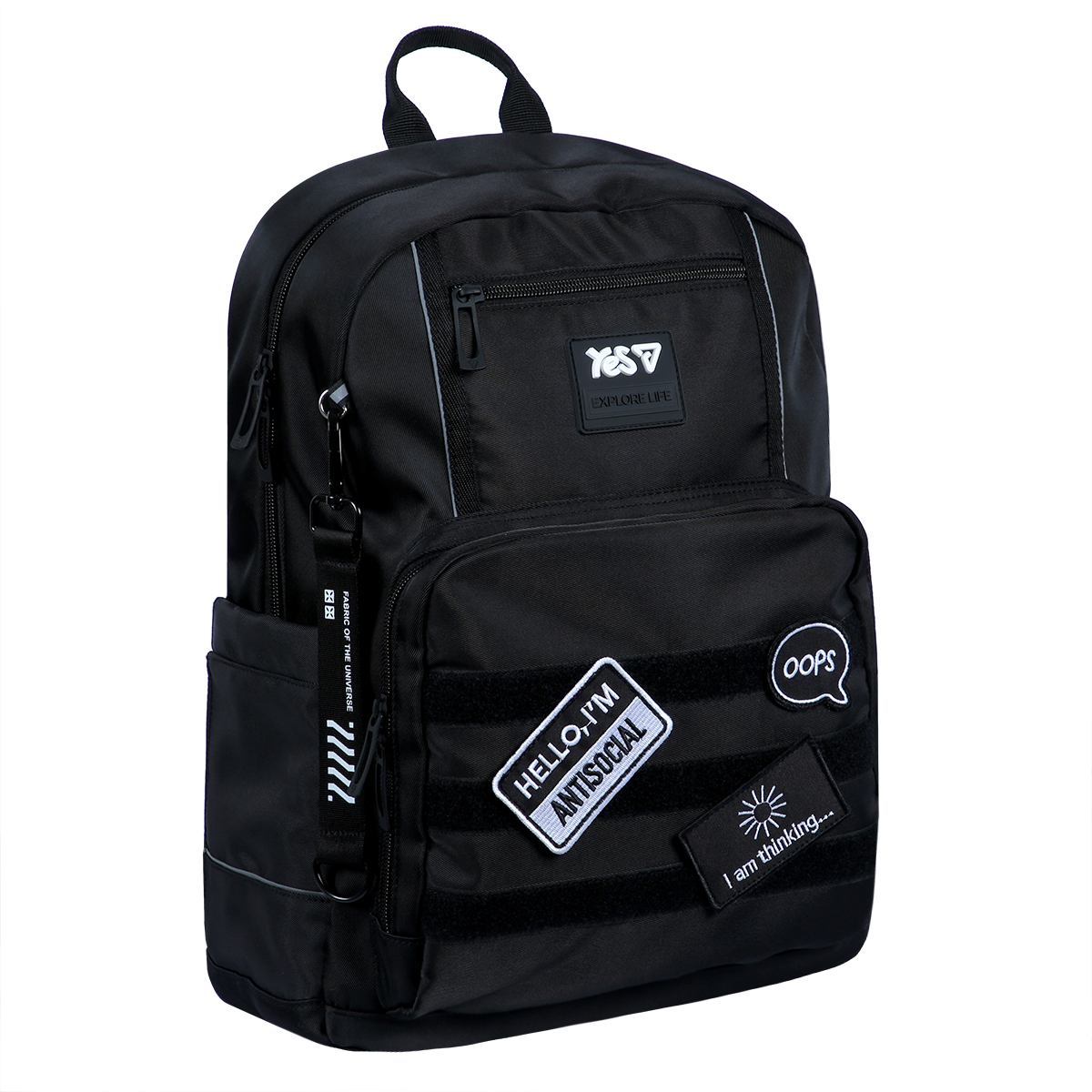 Backpack "YES" /550338/ T-115M Yes OOPS 42*30*14cm (1/10)