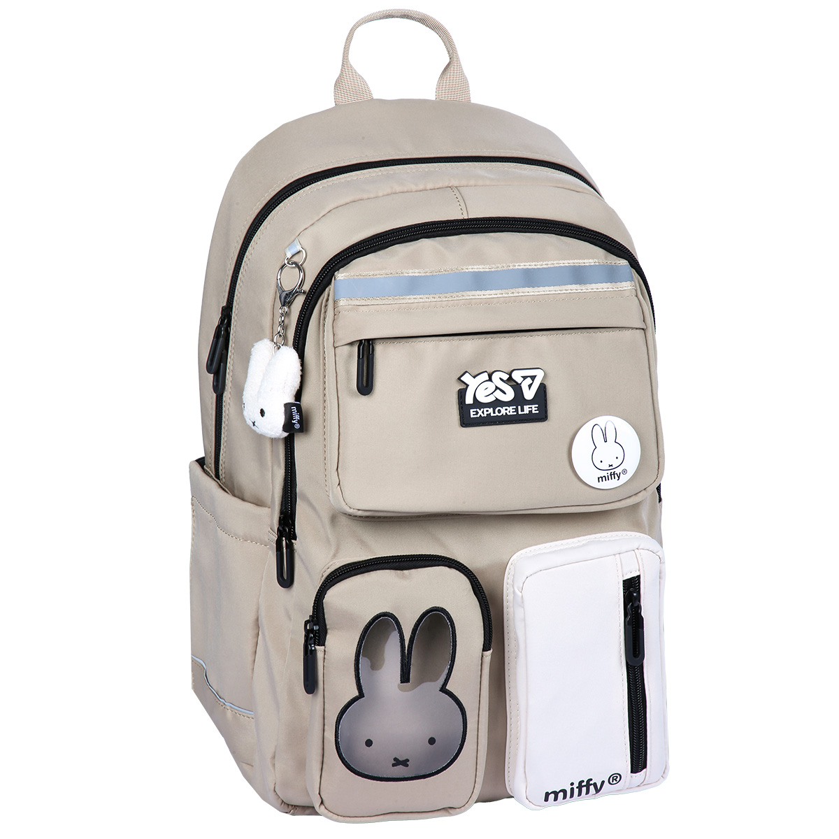 School backpack "YES" /550340/ TS-43L Miffy 43*30*16cm (1/12)