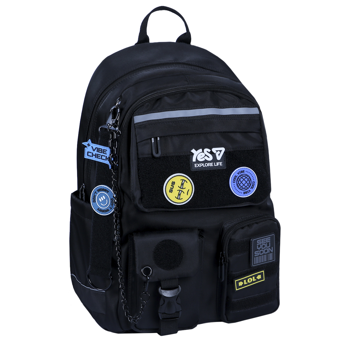School backpack "YES" /550344/ TS-43L Vibe 43*30*16cm (1/12)
