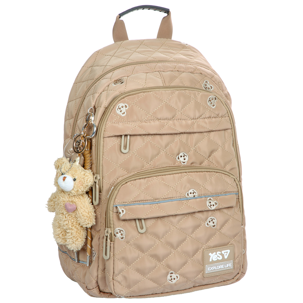School backpack "YES" /550307/ TS-47M Bear Friend 40*29*14.5cm (1/12)