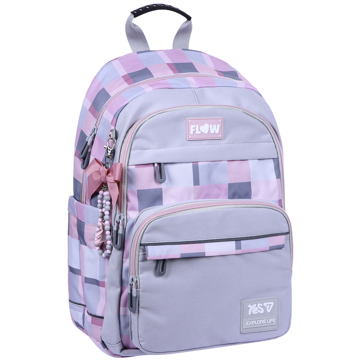 School backpack "YES" /550305/ TS-47M Flow 40*29*14.5cm (1/12)