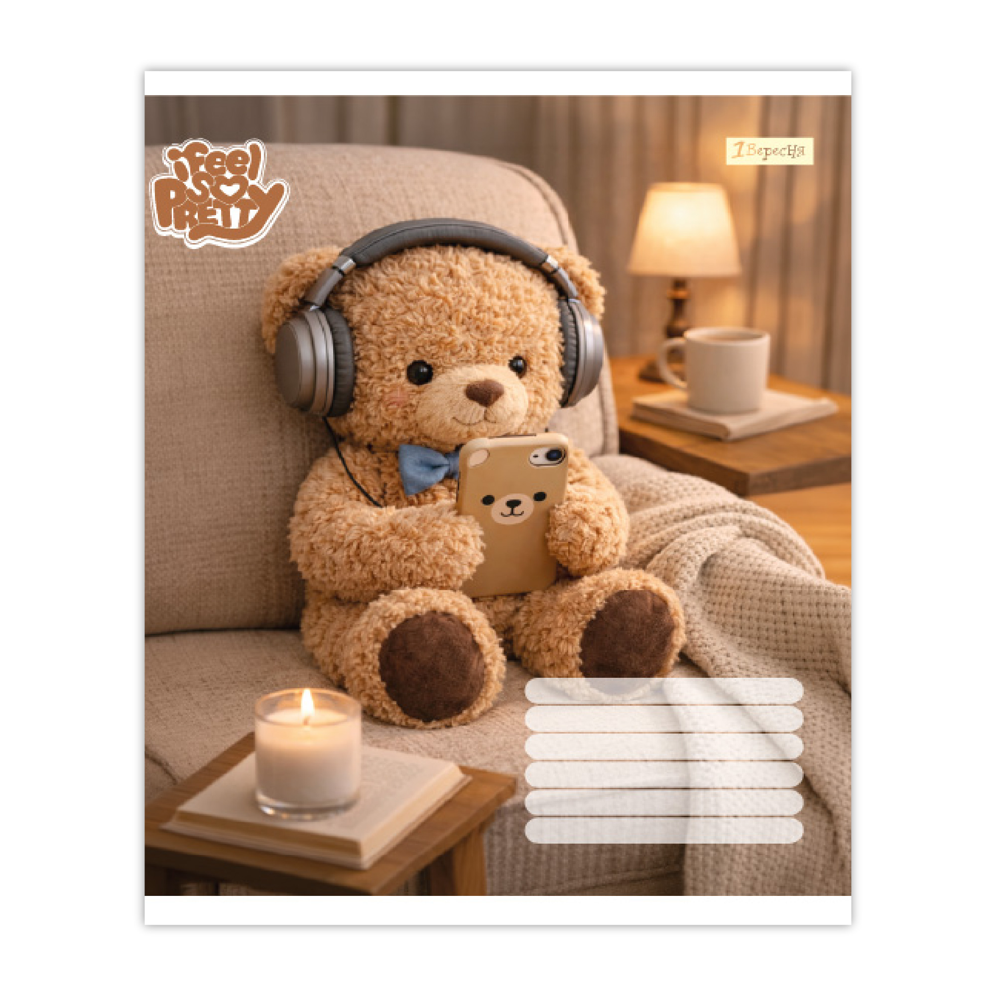 Зошит уч. "1В" 18арк.== /768973/ "Bear stories" (25/400)