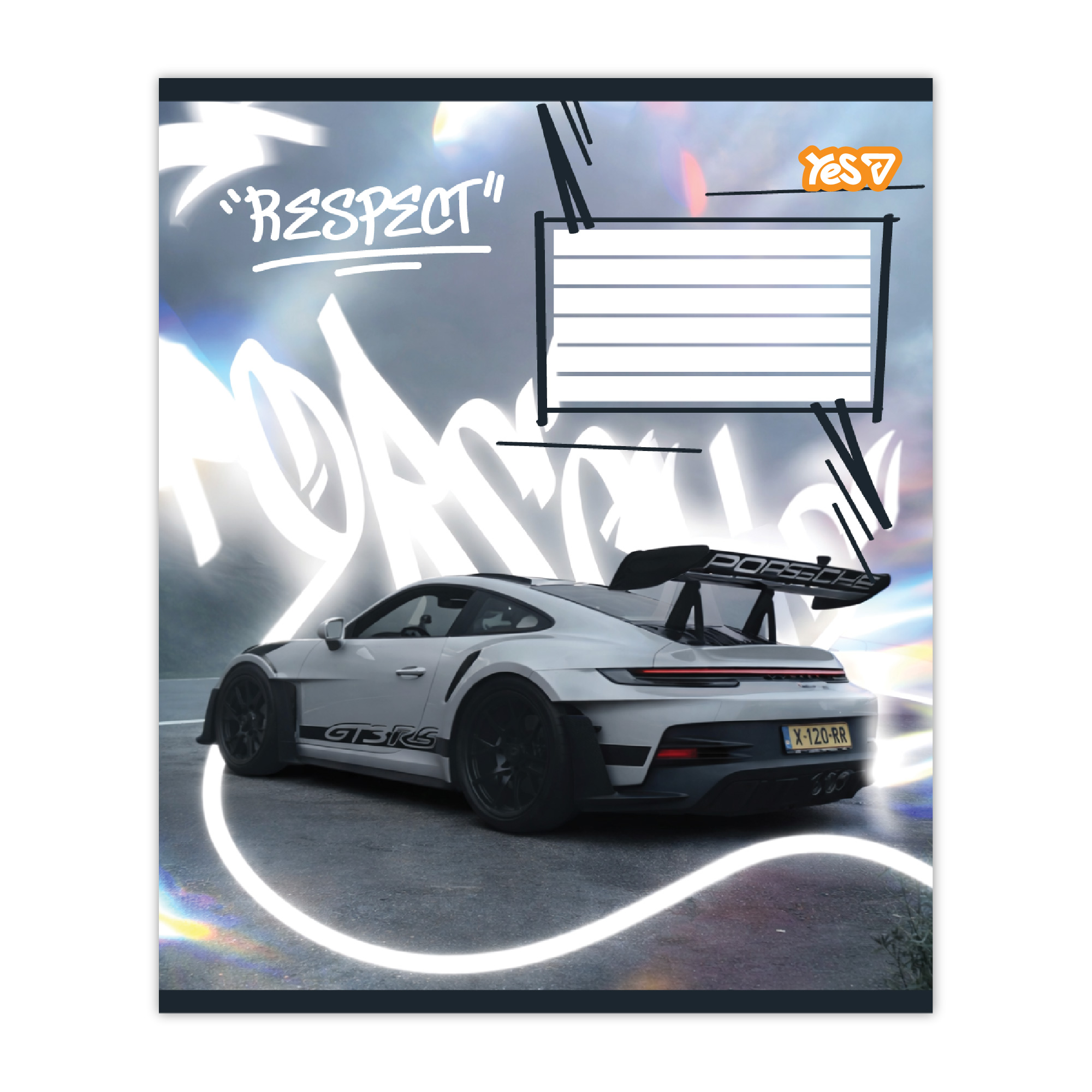 Зошит уч. "YES" 24арк.# /768886/ "Respect" (20/320)