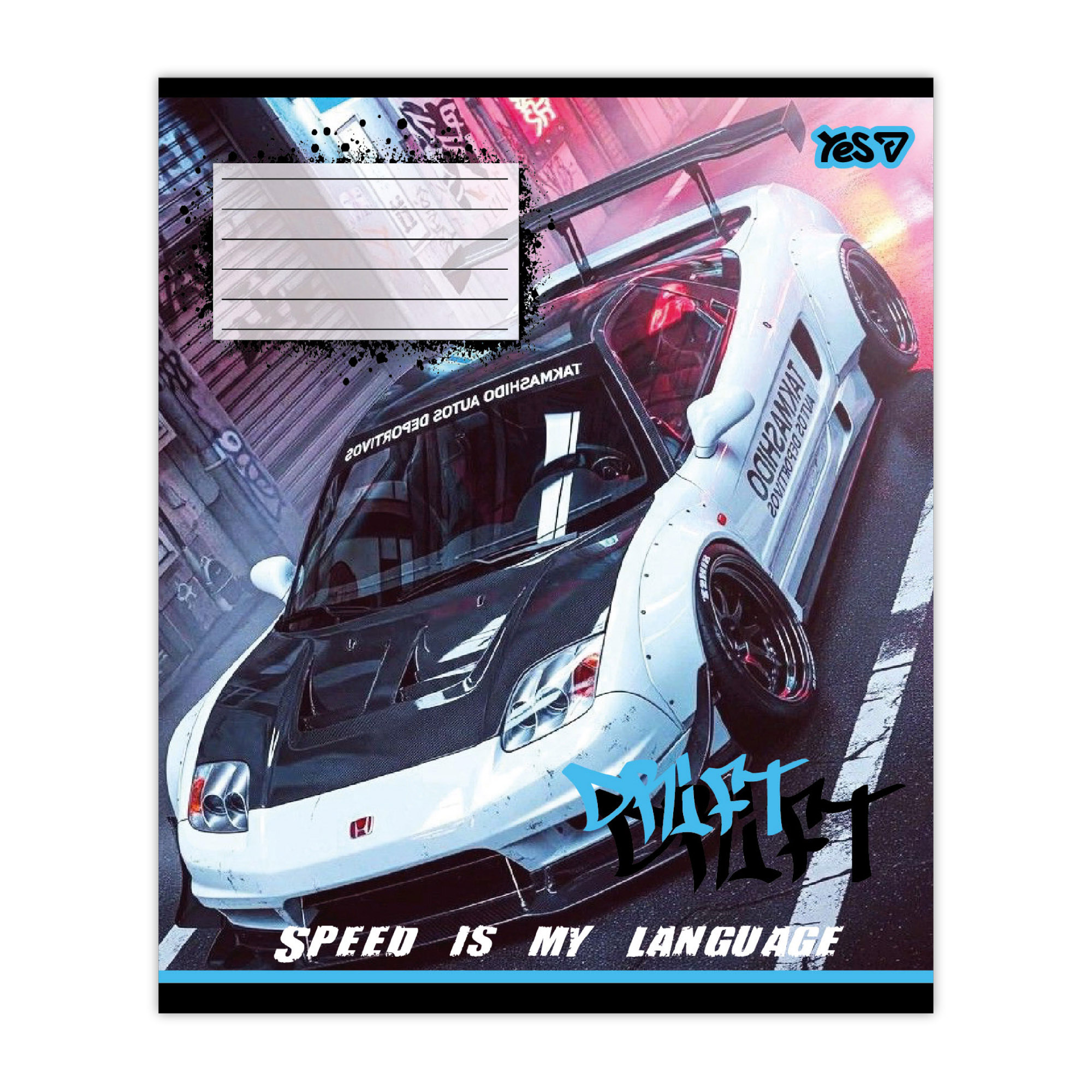 Зошит уч. "YES" 24арк.== /768885/ "Drift" (20/320)
