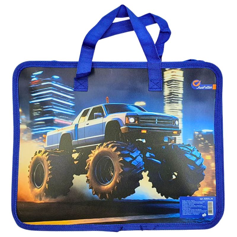 Папка-портфель 26*32см "JO" /S2025_06/ "Big Foot" (1/12/120)