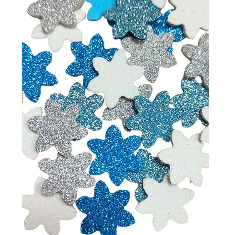 Blank "Diamond handles" /123116/ "Star", 2.2 cm, 100 pcs/pack, mix