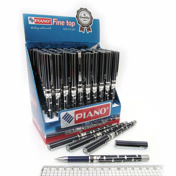 Oil pen "PIANO" PT-281 blue, metal. (50)