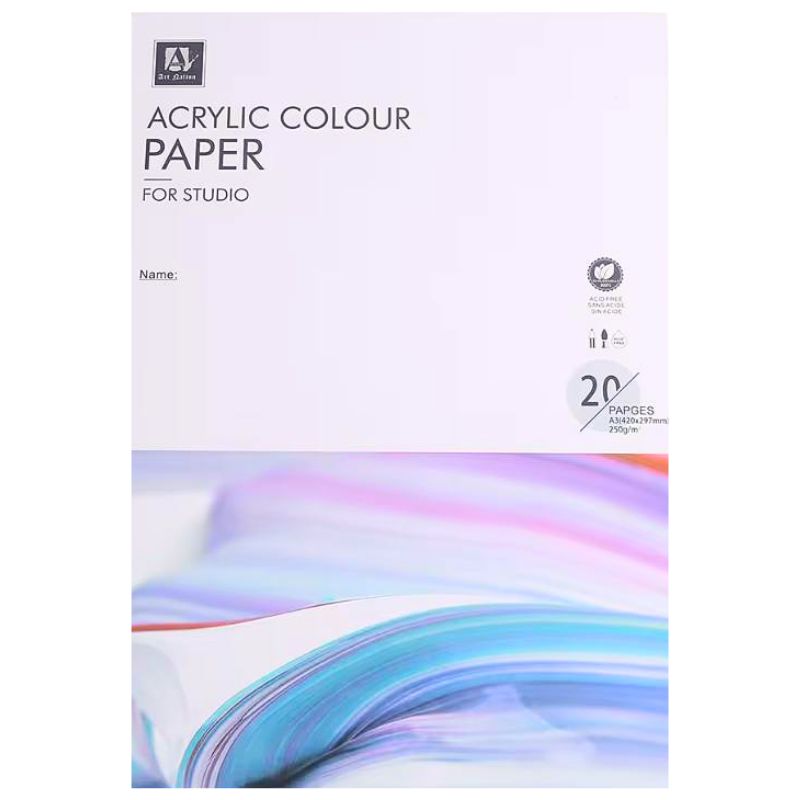 Папір для акрилу А3/20 "Art Nation" /APA325020/ 250 г/м2 (1/20)