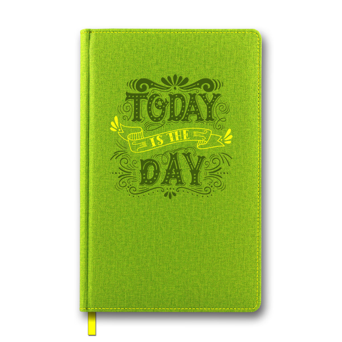 Diary 3B-61T n/date "Cambric" light green 144 sheets. 128x203 thousand (1/10)