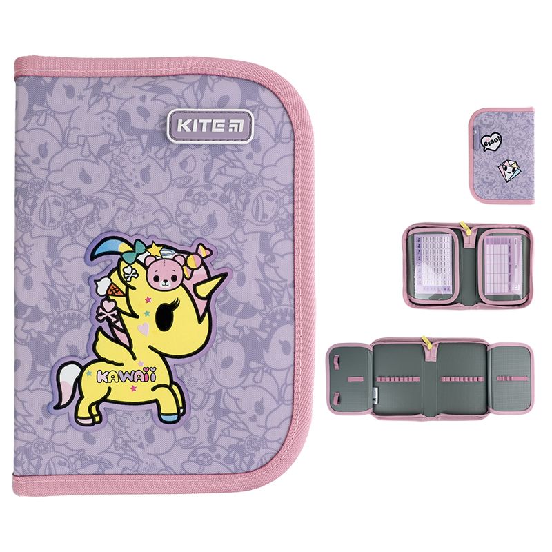 Pencil case "Kite" /TK24-622/ 1 compartment, 2 compartments, without filling 622 Tokidoki (67007) (1/48)