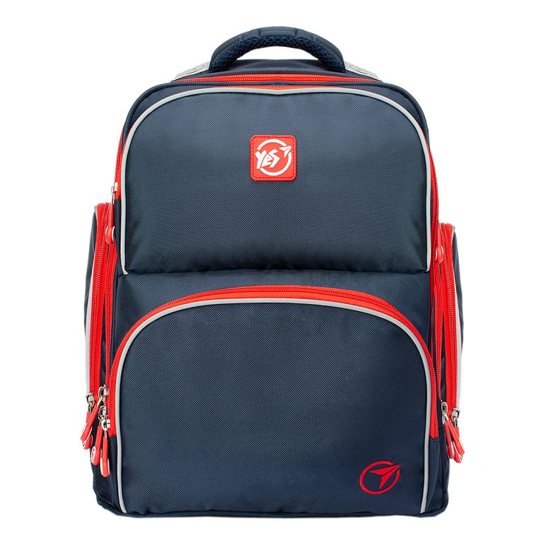 School backpack "Yes" /558430/ S-30 Juno MAX "College" blue (1/20)