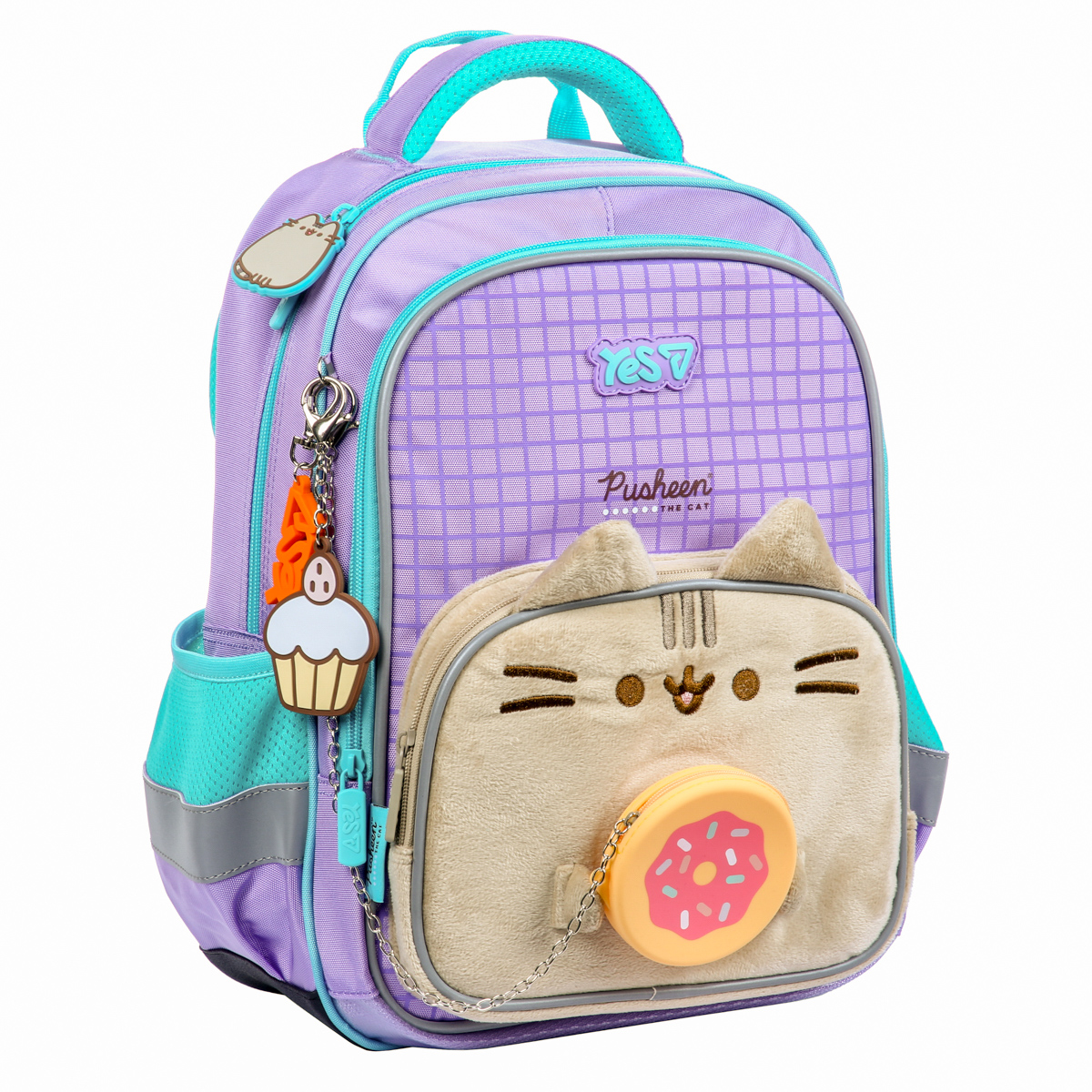School backpack "YES" /550276/ S-72M Pusheen Summer 38*30*15cm (1/14)