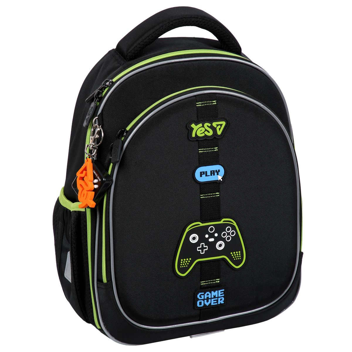 Half-frame school backpack "YES" /550235/ S-109S Joystick Game 37*26*13cm (1/4)
