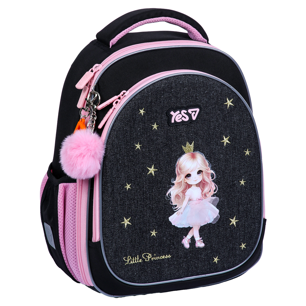 Half-frame school backpack "YES" /550230/ S-109S Little Princess 37*26*13cm (1/4)