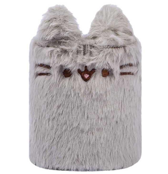 Стакан-підставка для ручок "YES" /708758/ хутро Pusheen Toy 8,5*10см (1/50)
