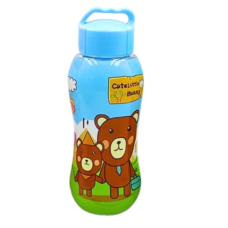 Water bottle "JO" /9817_/ "Multi" 350 ml, loop, mix (1/36)