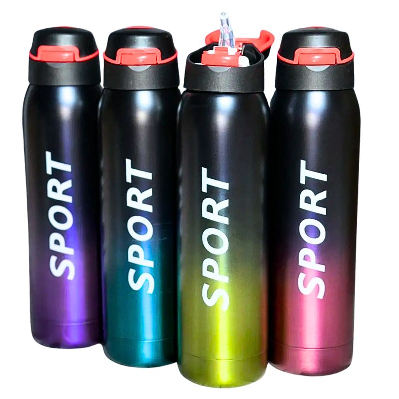 Thermos bottle for water "JO" /DSCN2236/ "Sport" 500ml, mix (1/50)