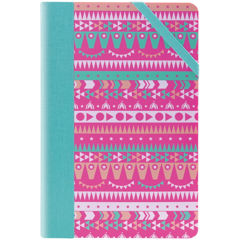 Notebook "MILAN"/57053CIP/, 20.5*13.4*1.6cm, 208 sheets, ##, plastic cover, "pink" (1/5)
