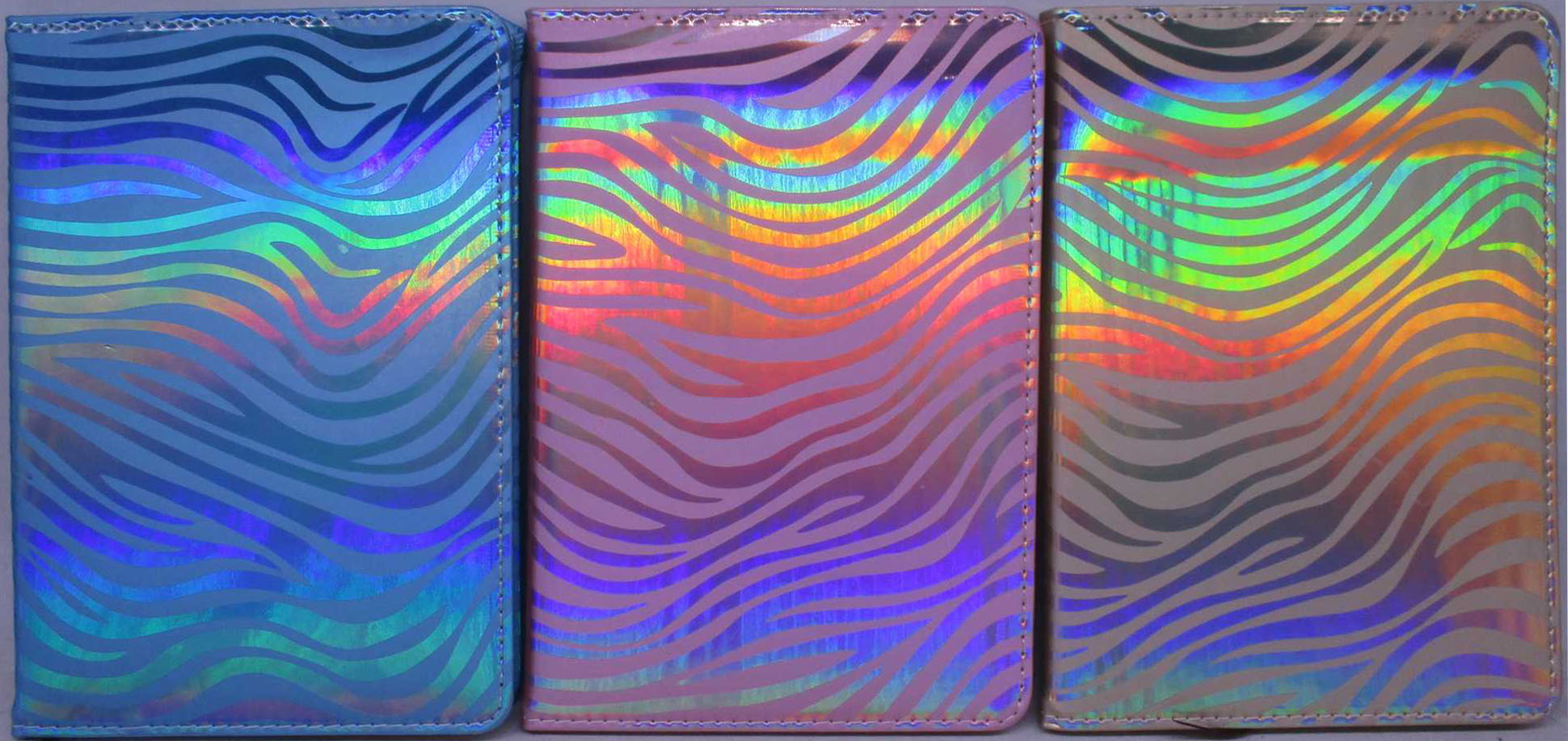Notepad A5/80 sheets ## /709-3/ holographic "Zigzag" 3 sizes. (1/80)