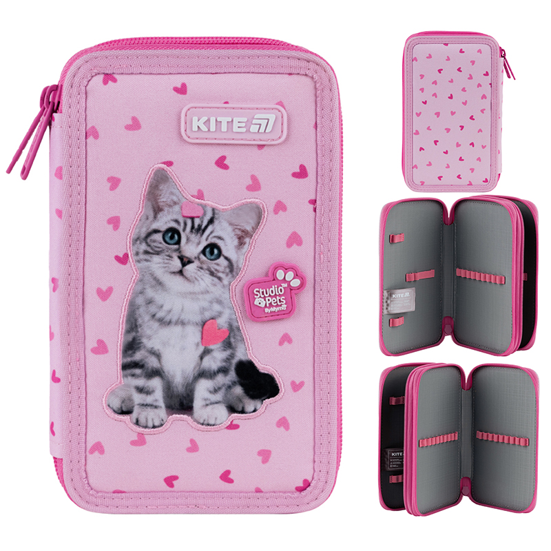 Пенал "Kite" /SP25-623/ 2 від., без наповнення 623 Studio Pets (1/50)