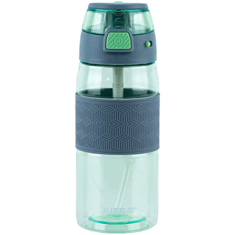 Water bottle "Kite" /K24-1201-2/ green-gray, 600 ml (1/60)