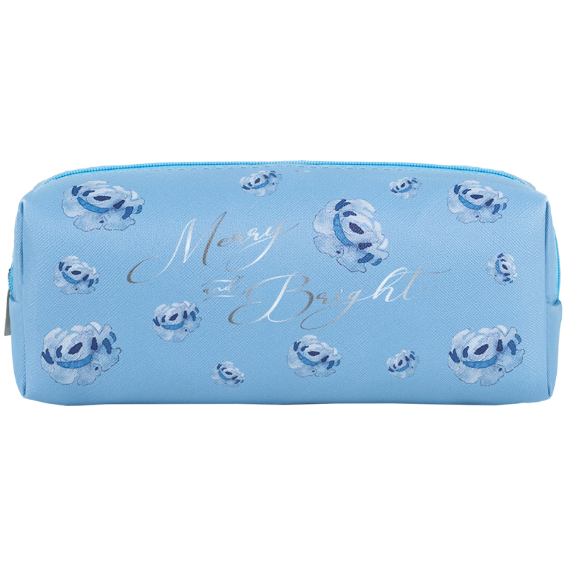 Pencil case "Axent" /1458-3-A/ 200x80x50mm Turnowsky Flower Symphony-3 (1/72)