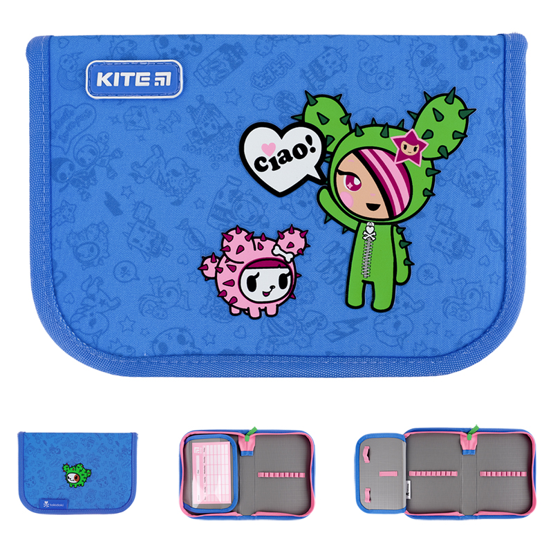 Pencil case "Kite" /TK24-621/ 1 compartment, 1 compartment, without filling 621 Tokidoki (66997) (1/48)