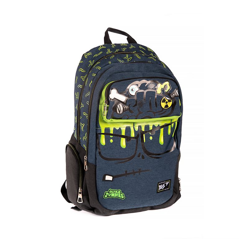Youth backpack "Yes" /558275/ T-87 "Zombie" (1/10)