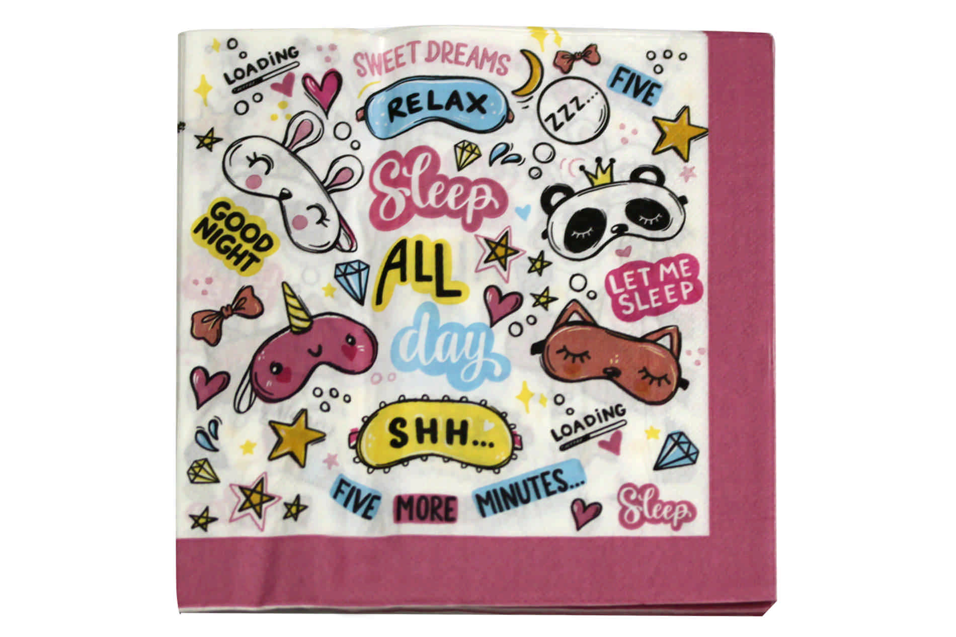 Napkins "WB" /10388/ 33*33 cm, two-layer 20 pcs./pack.