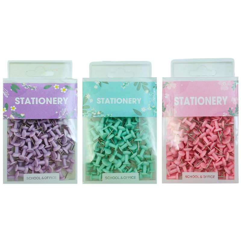 Кнопки "JO" /DSCN2254/ силові Push pins 100шт.в упак, мікс (1/240)