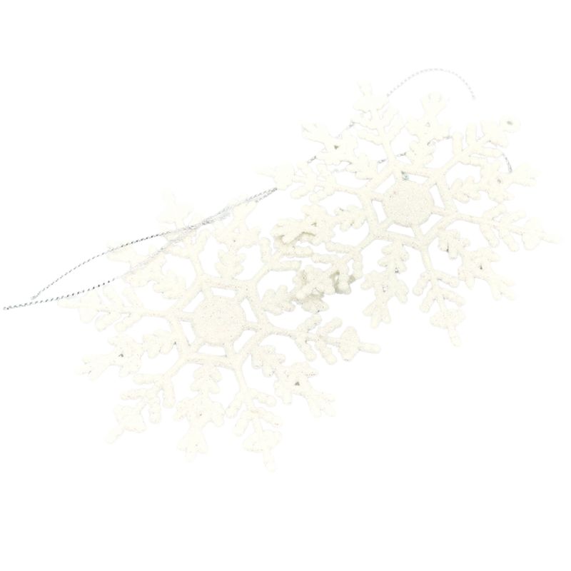 Christmas tree ornaments "JO" /DSCN1053/ "Snowflake" 1 pc. (1/3000)